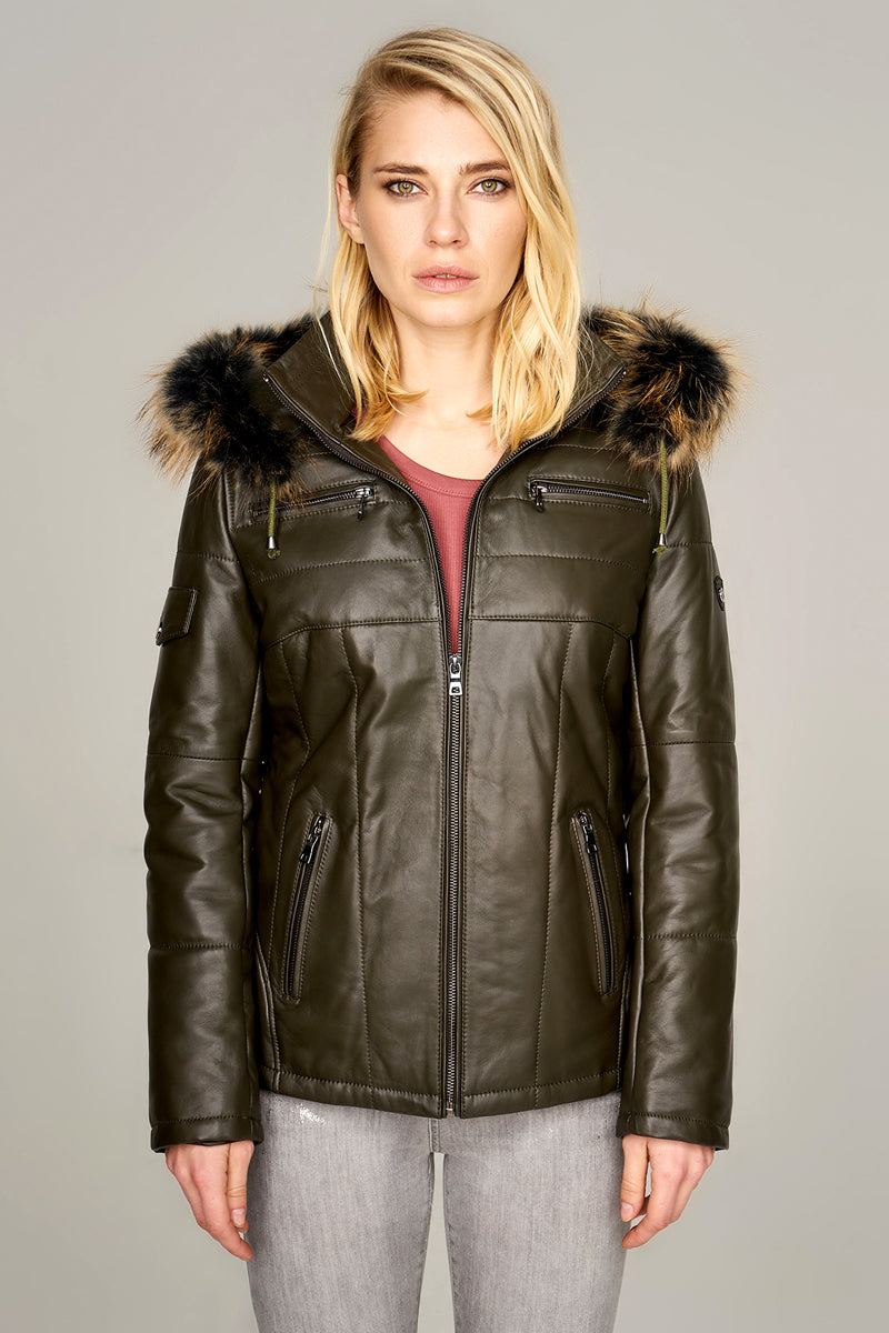 Nora Women's Leather Jacket