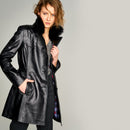 Sandra Women's Leather Jacket | Derimod