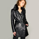 Sandra Women's Leather Jacket | Derimod
