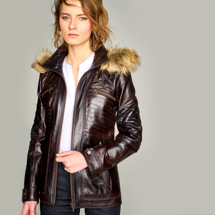 Dorothy Women's Leather Jacket