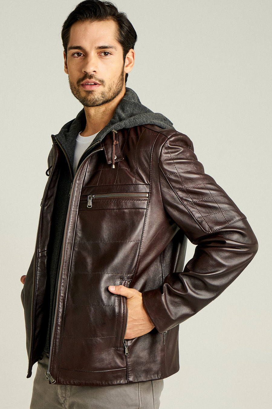 Marco Men's Leather Jacket