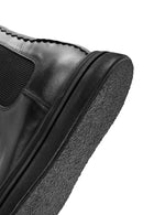 Men's Black Leather Chelsea Boots | Derimod