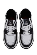 Erkek Beyaz Deri Kalın Tabanlı Sneaker | Derimod