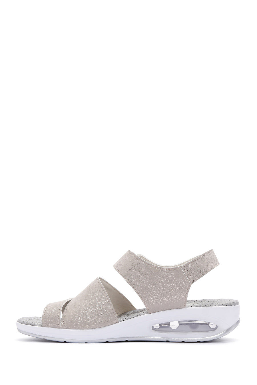 Women's Beige Comfort Sandals