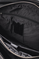 Men's Black Leather Bag | Derimod