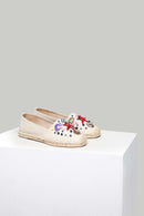 Embroidered Women's Espadrilles | Derimod