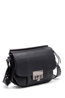 Women's Black Faux Leather Shoulder Bag | Derimod