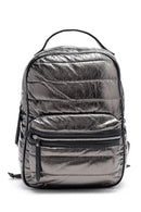 Women's Anthracite Fabric Backpack | Derimod