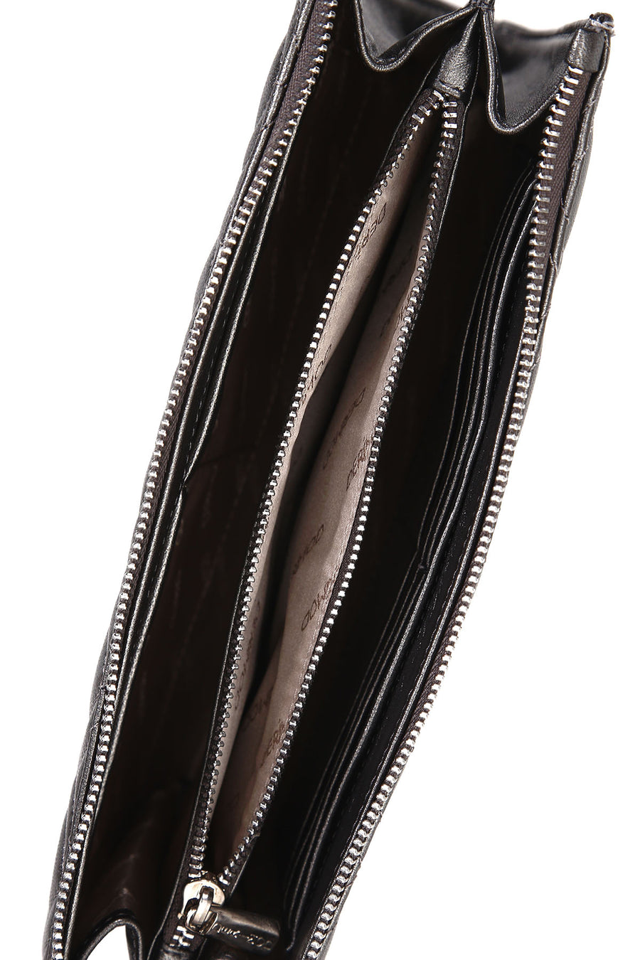Women's Silver Portfolio Bag