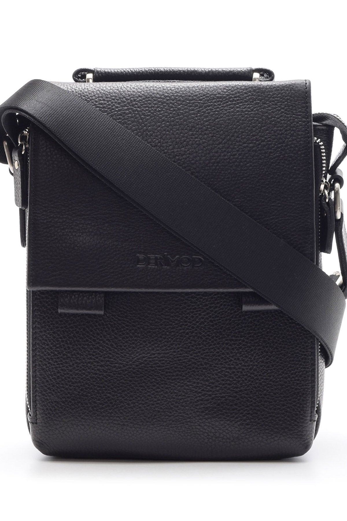 Men's Black Leather Bag 18WBD3100FT | Derimod