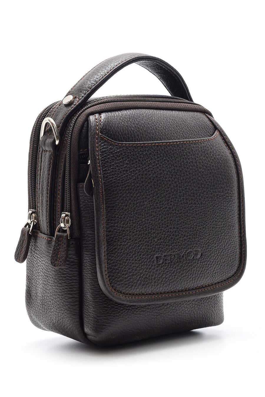 Men's Leather Messenger Bag