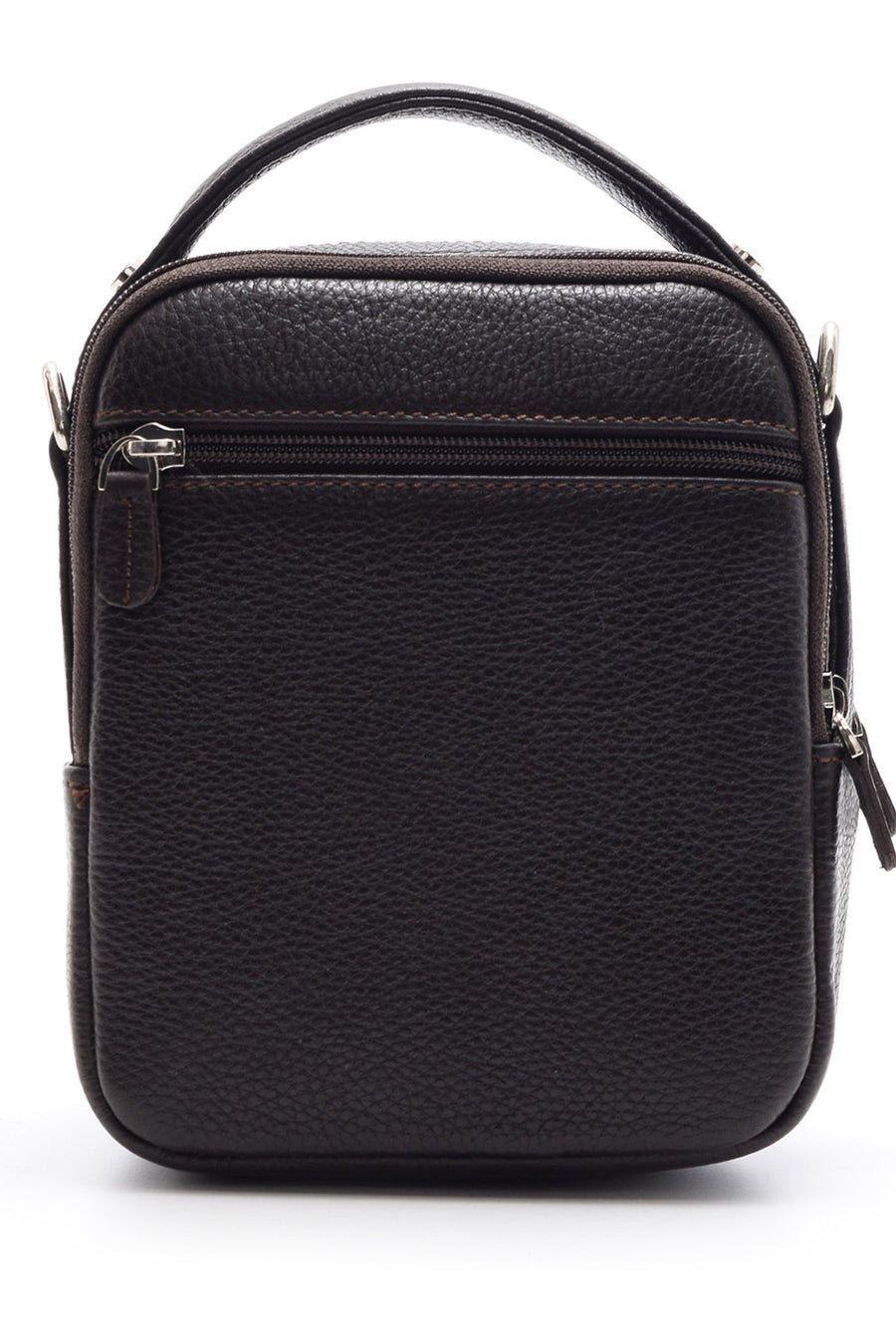 Men's Leather Messenger Bag