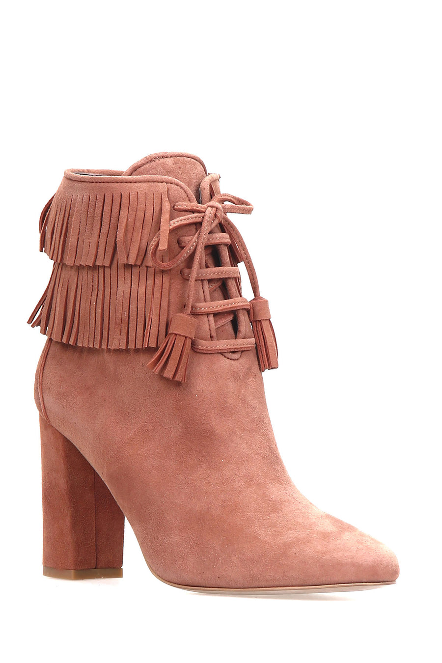 Women's Tasseled Suede Boots