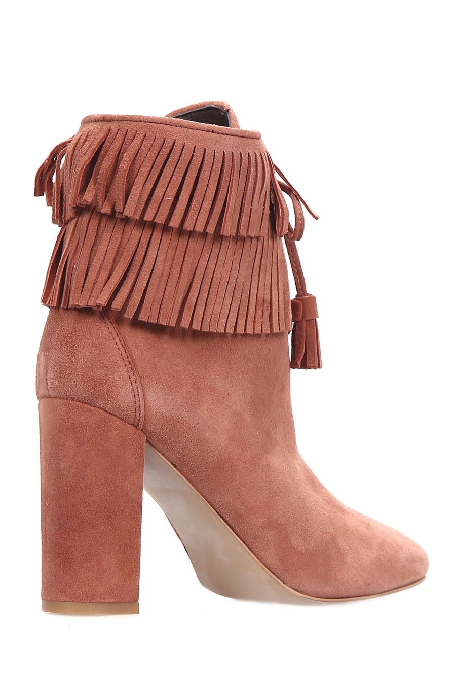 Women's Tasseled Suede Boots