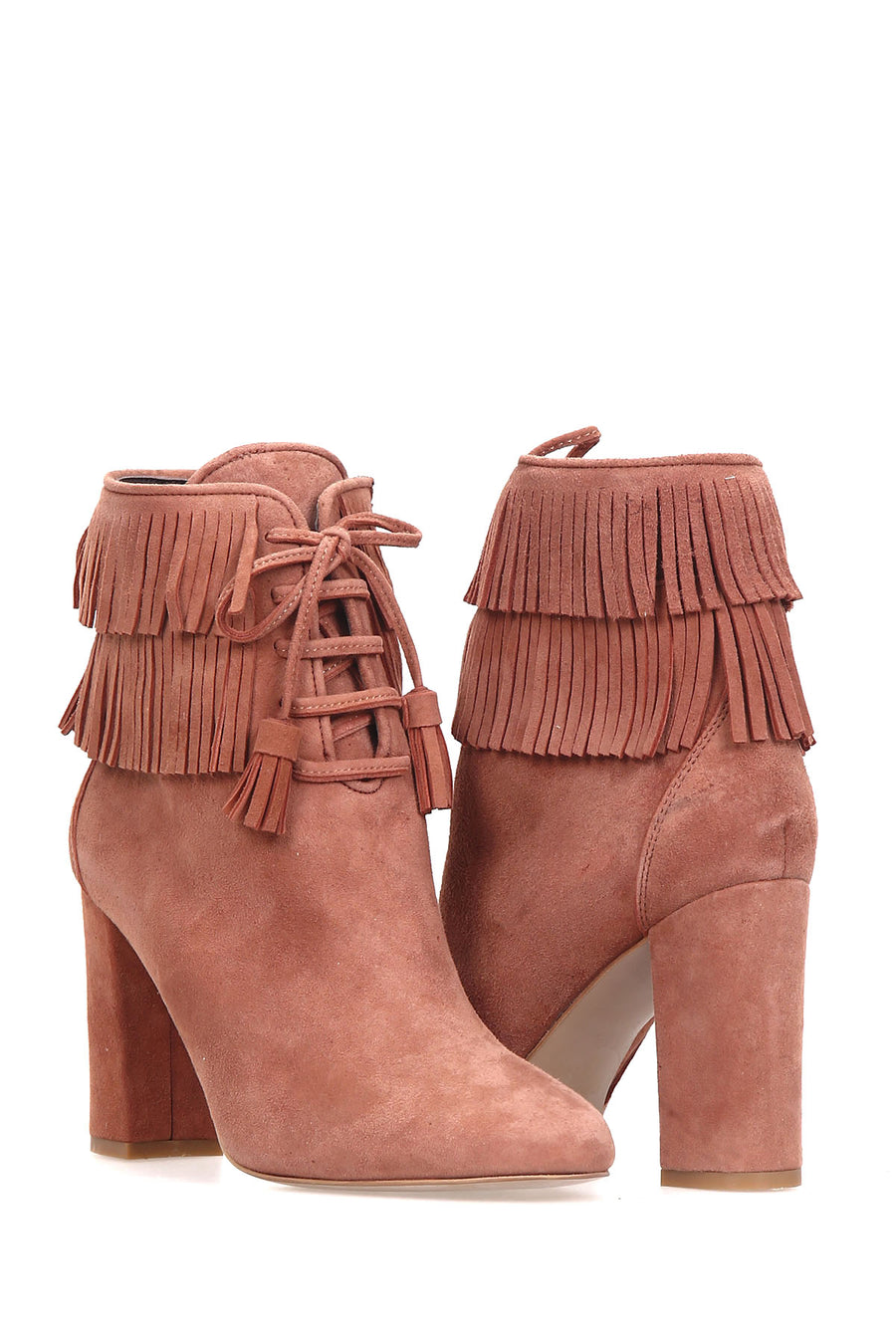 Women's Tasseled Suede Boots