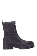 Women's Suede Leather Boots | Derimod