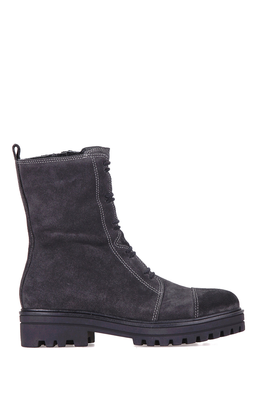 Women's Suede Leather Boots 18WFD223410 | Derimod