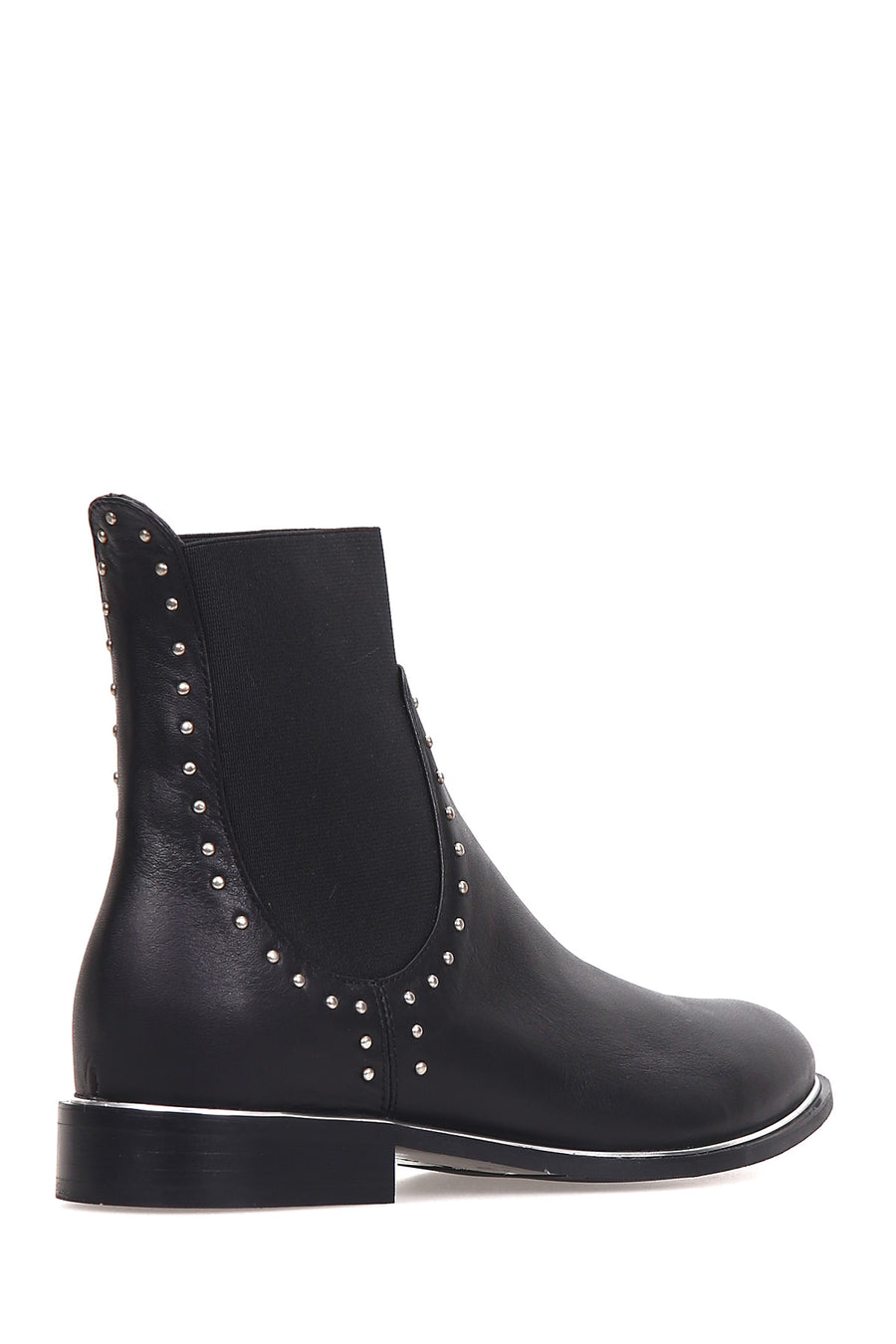 Women's Studded Detailed Leather Boots
