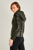 Soho Woman Siyah Leather Check | Derimod