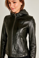 Soho Woman Siyah Leather Check | Derimod