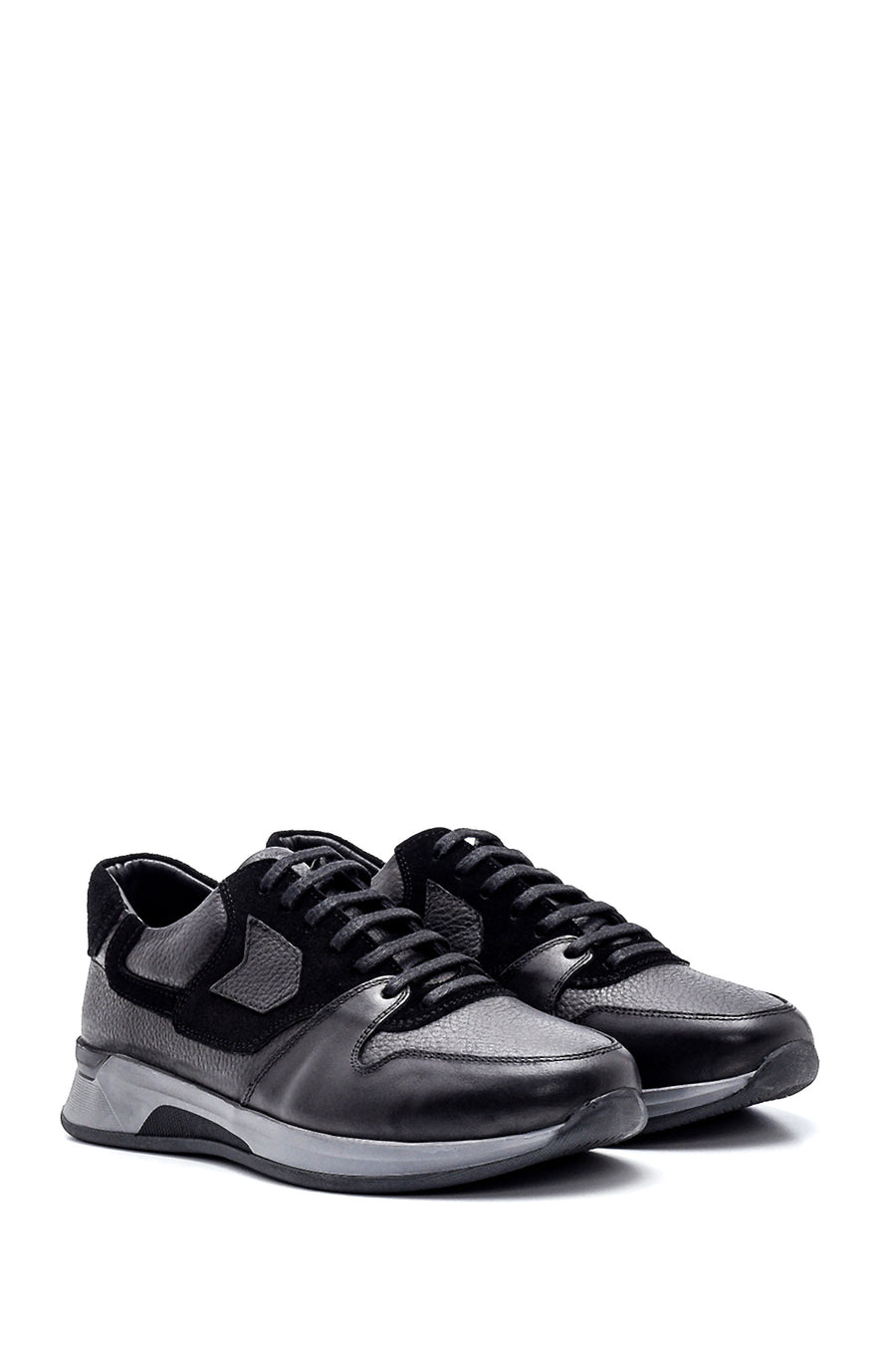 Men's Leather Suede Detailed Sneaker