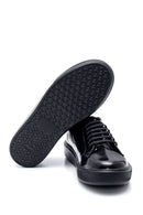 Women's Leather Patent Leather Sneaker | Derimod
