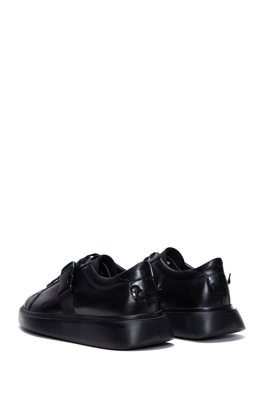 Erkek Deri Tokalı Sneaker