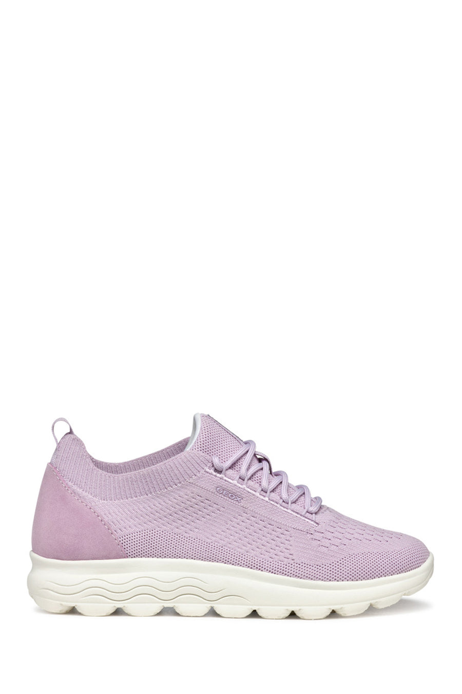Geox Women Purple D Spherica A - Knitt. Text + Sue Laced Fabric Sneaker D15NUA06K22C8020 | Derimod