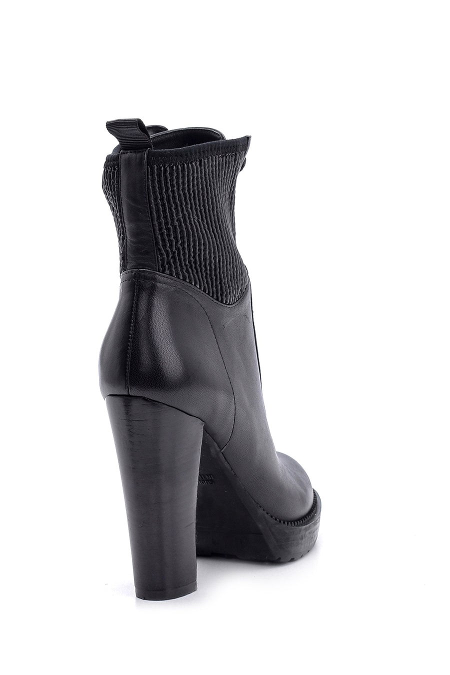 Women's Leather Heeled Boots