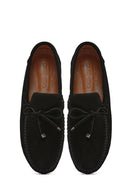 Men's Black Suede Leather Casual Loafer | Derimod