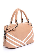 Women's Striped Shoulder Bag | Derimod