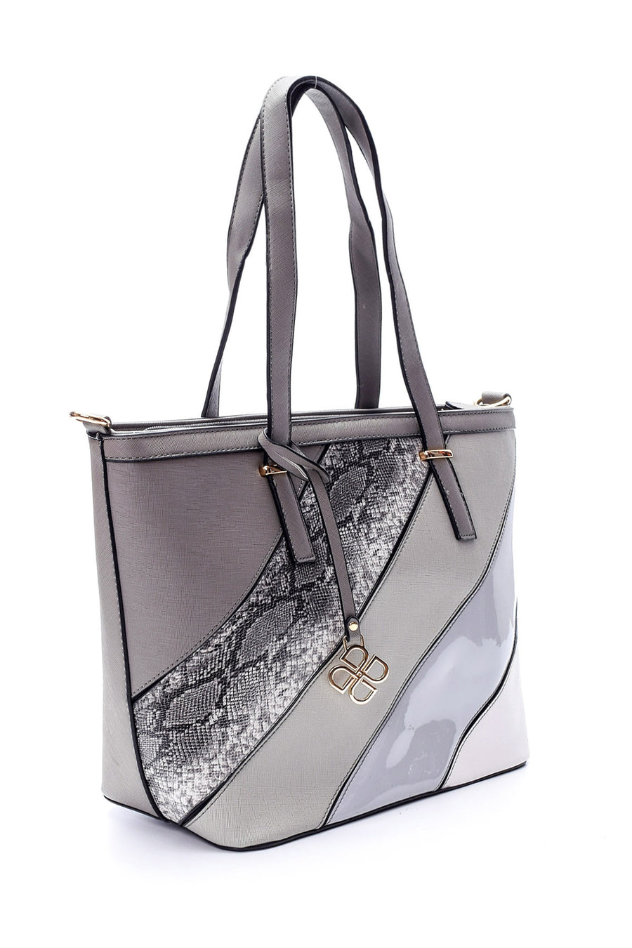 Women's Crocodile Detailed Shoulder Bag