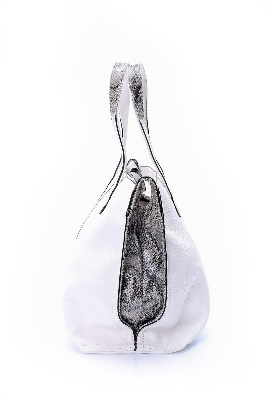 Women's Crocodile Handle Bag