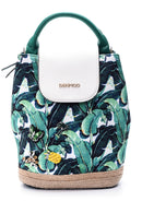 Women's Straw Detailed Backpack | Derimod