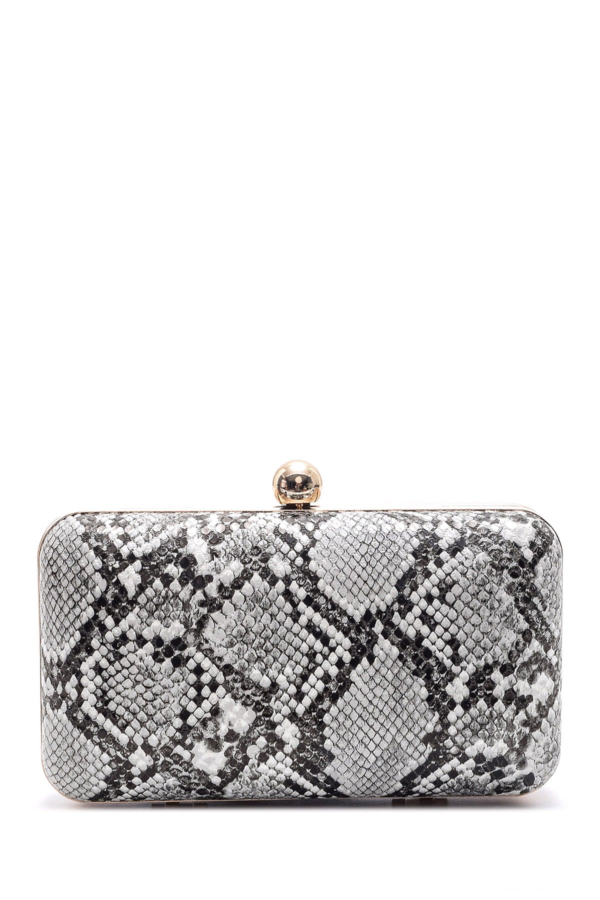 Women's Crocodile Patterned Clutch Bag 19SBD281640 | Derimod