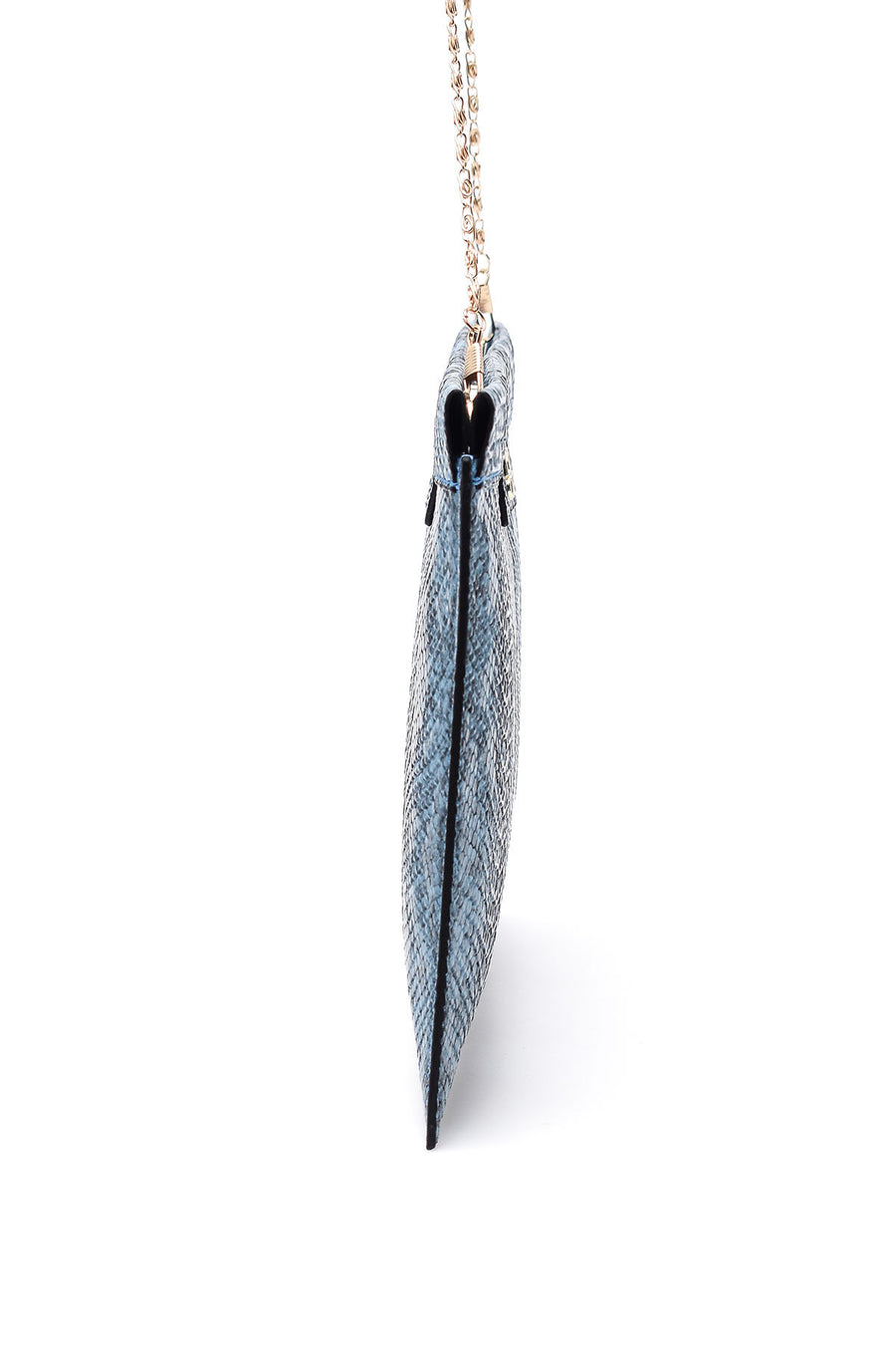 Women's Snake Patterned Clutch Bag