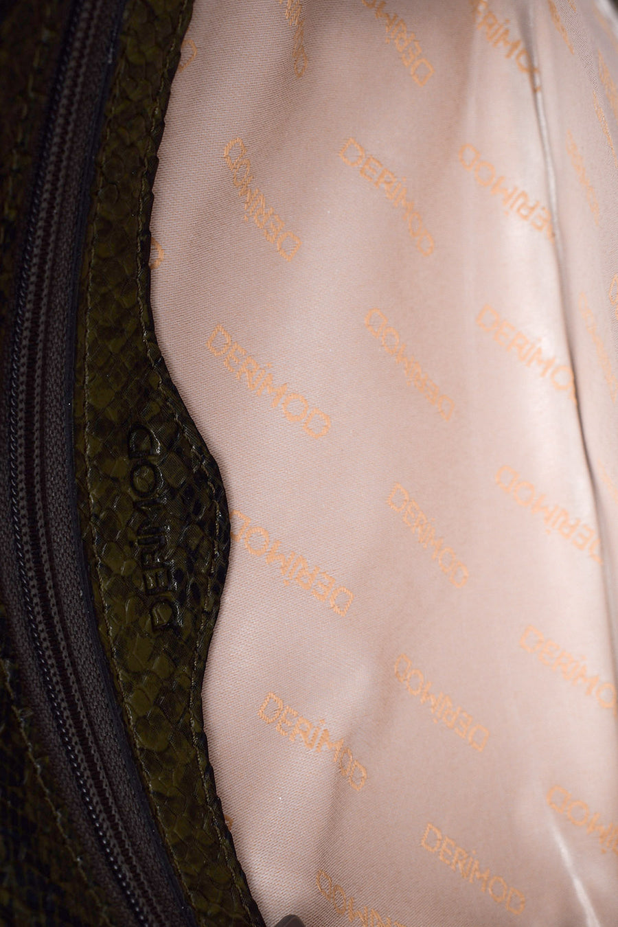 Women's Snakeskin Patterned Bag