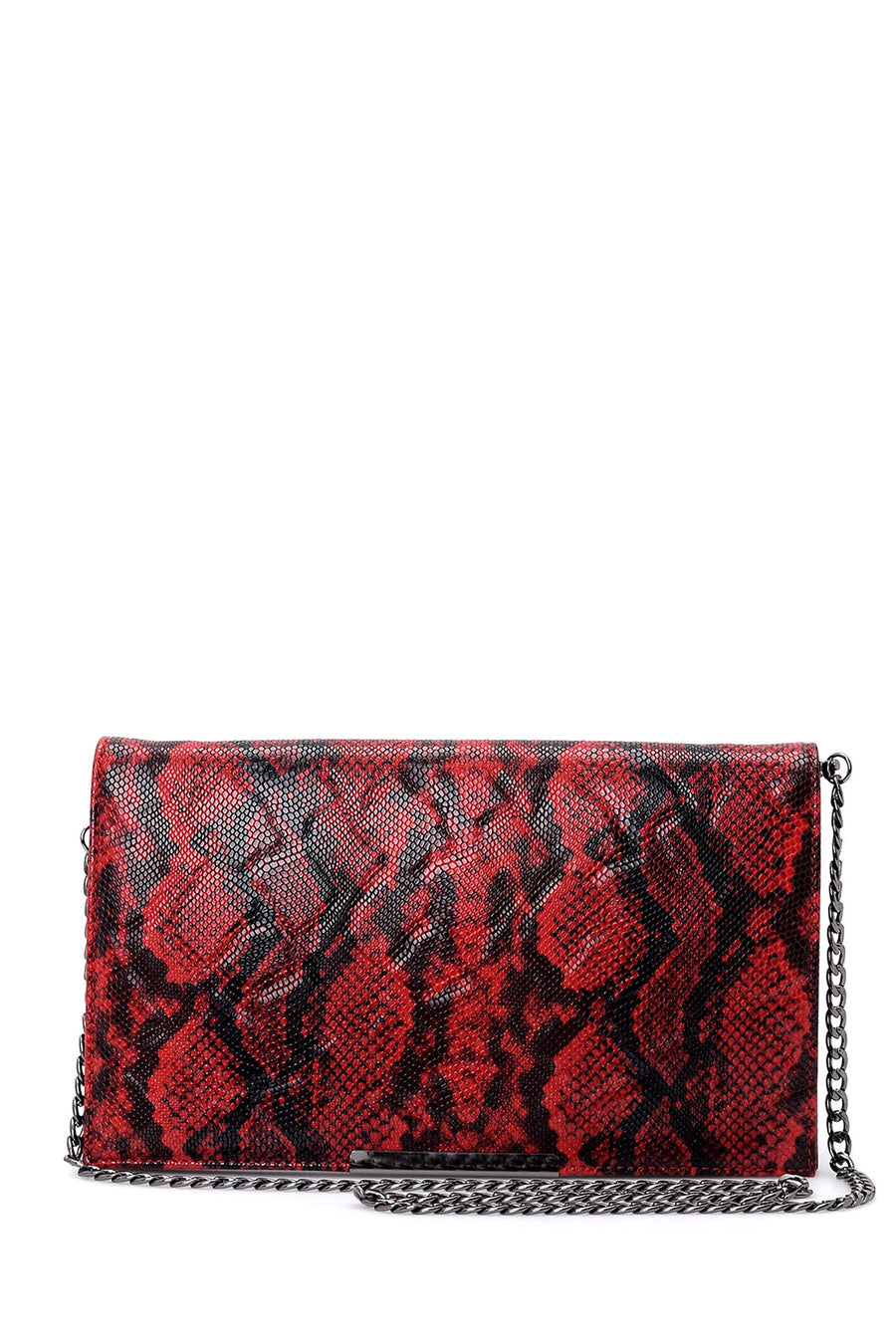 Women's Snakeskin Patterned Bag 19SBD290740 | Derimod