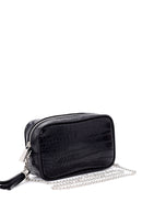 Women's Crocodile Patterned Chain Bag | Derimod