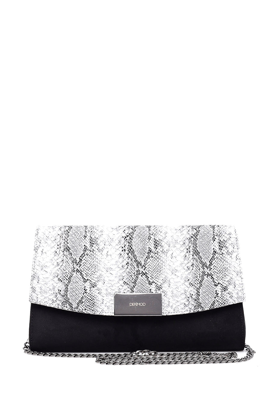 Women's Snakeskin Detailed Clutch Bag 19SBD292914 | Derimod