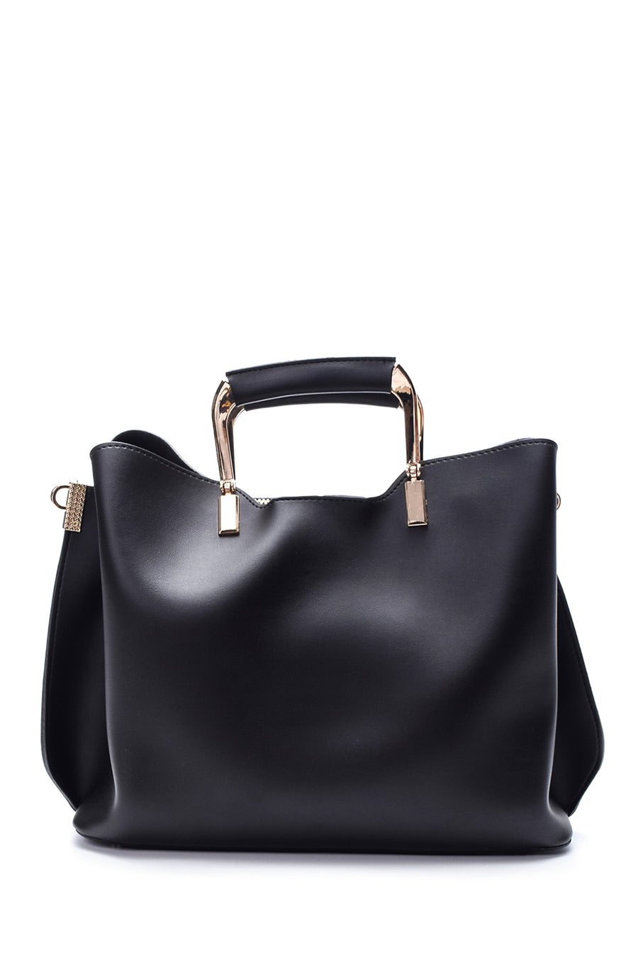 Women's Metal Handle Bag