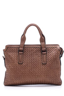 Men's Knitted Briefcase | Derimod