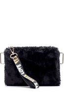 Women's Love Plush Portfolio Bag | Derimod