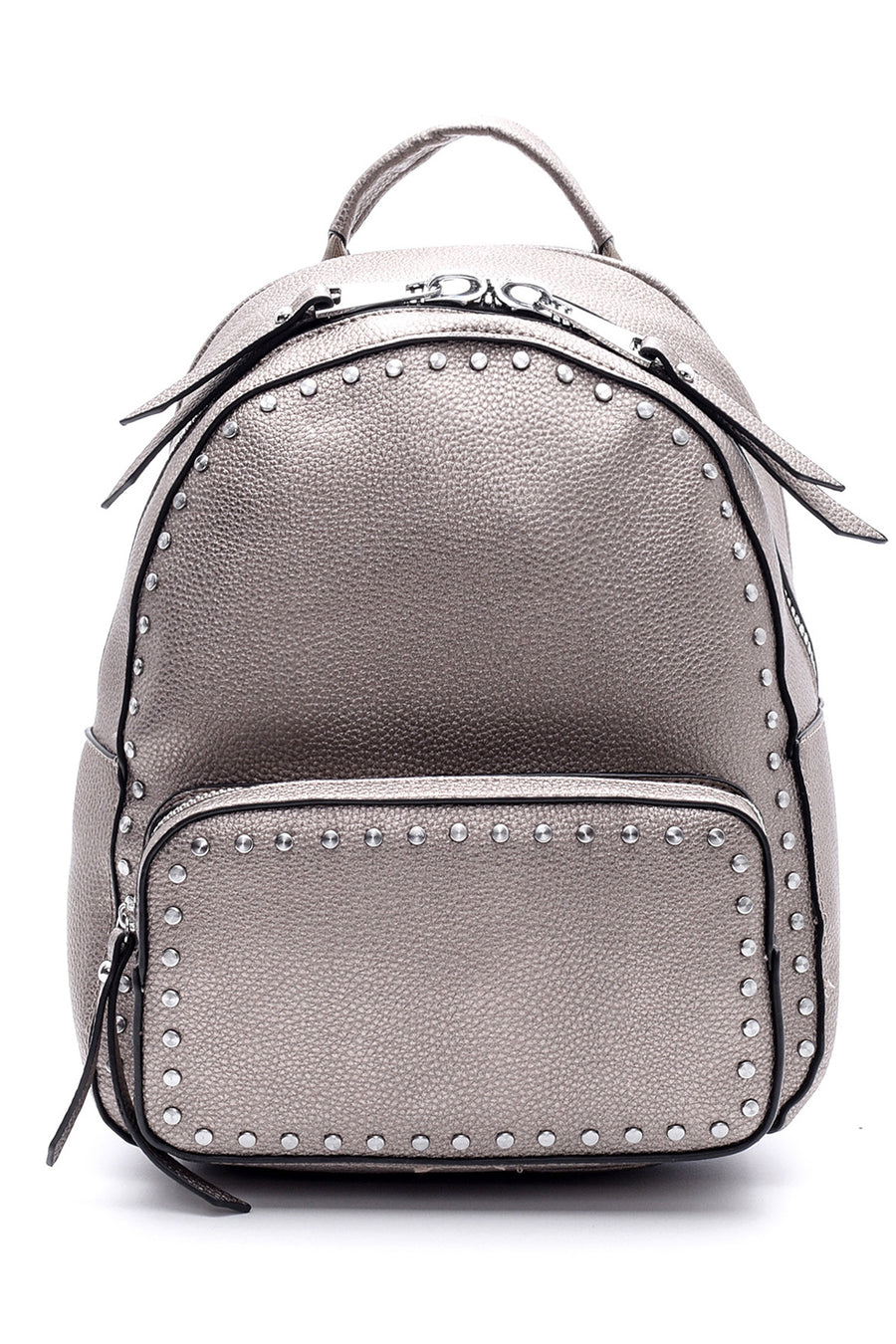 Kadın Antrasit Suni Deri Sırt Çantası 19WBD2563FT | Derimod