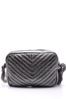 Women's Patent Leather Quilted Crossbody Bag | Derimod