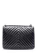 Women's Staple Detailed Patent Leather Bag | Derimod