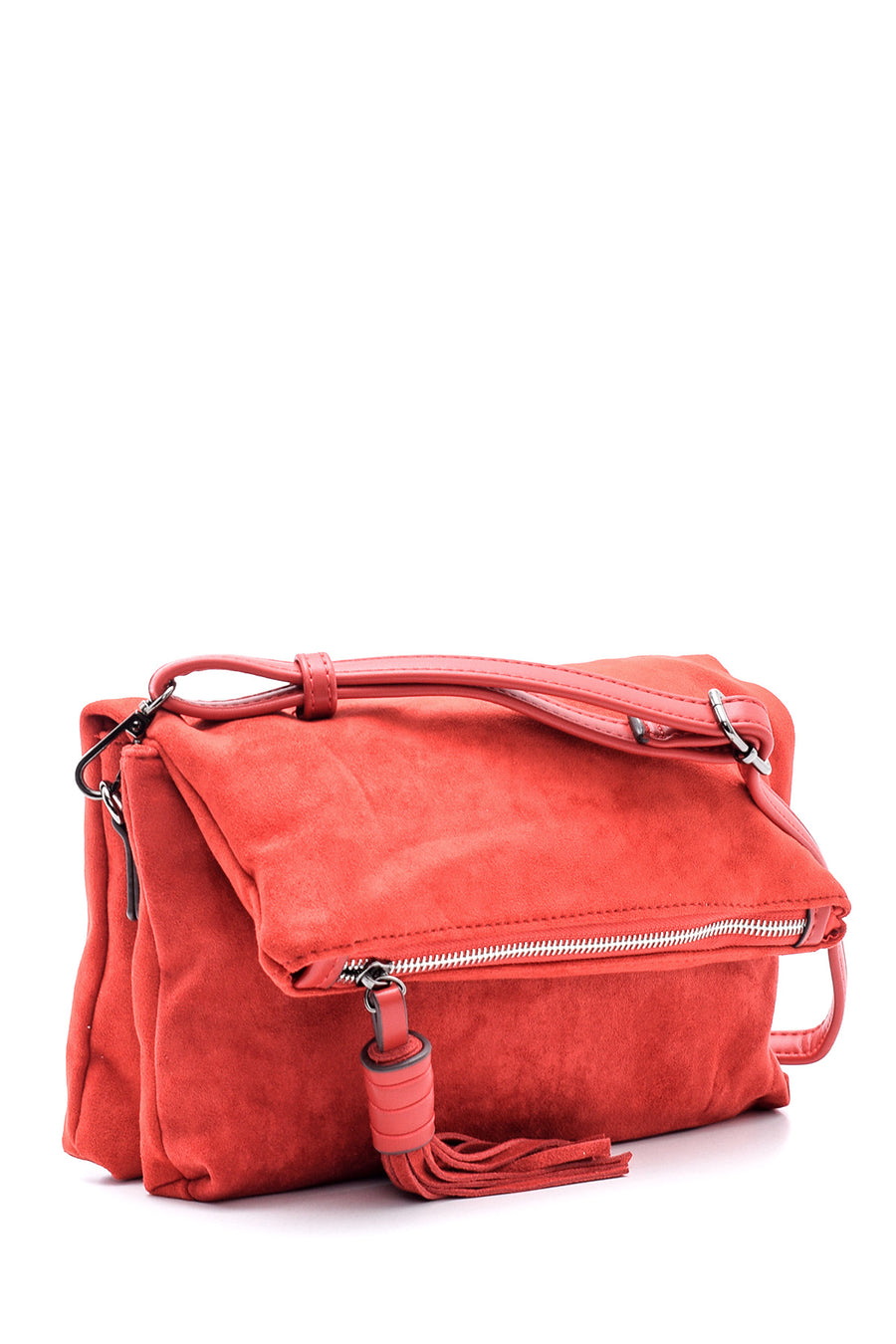 Women's Suede Crossbody Bag