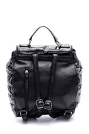 Women's Patent Leather Detailed Backpack | Derimod