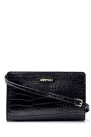 Women's Crocodile Patterned Shoulder Bag | Derimod