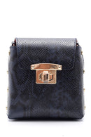 Women's Snakeskin Patterned Crossbody Bag | Derimod
